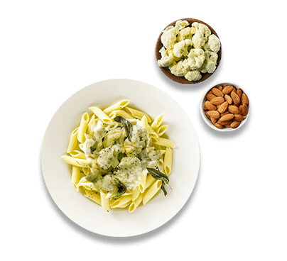 pasta cavolfiore e mandorle