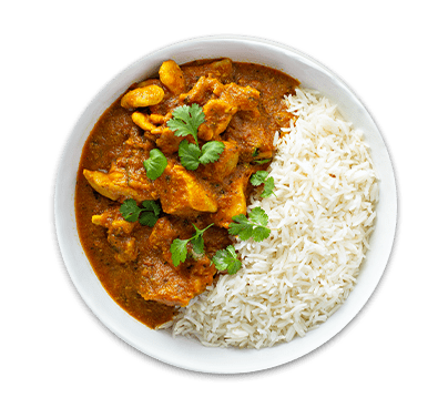 Riso con pollo al curry