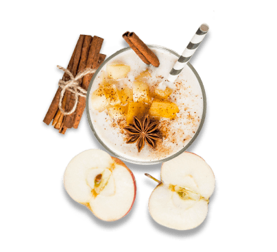 smoothie mela e cannella