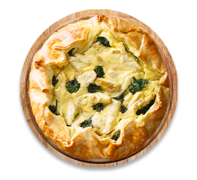 Torta salata carciofi e ricotta